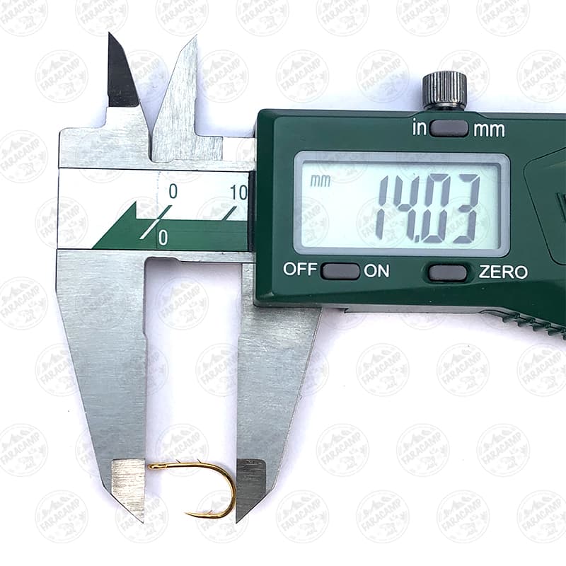قلاب دوئل طلایی ژاپن سایز ۸ بسته ۱۰ عددی DUEL RAZOR SHARP GOLD SIZE8 — تصویر ۲