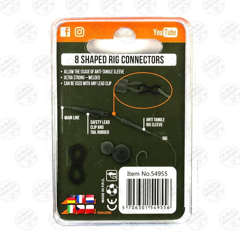 کانکتور ریسه طرح 8 پرولاجیک PROLOGIC 8 SHAPED CONNECTORS — تصویر ۳