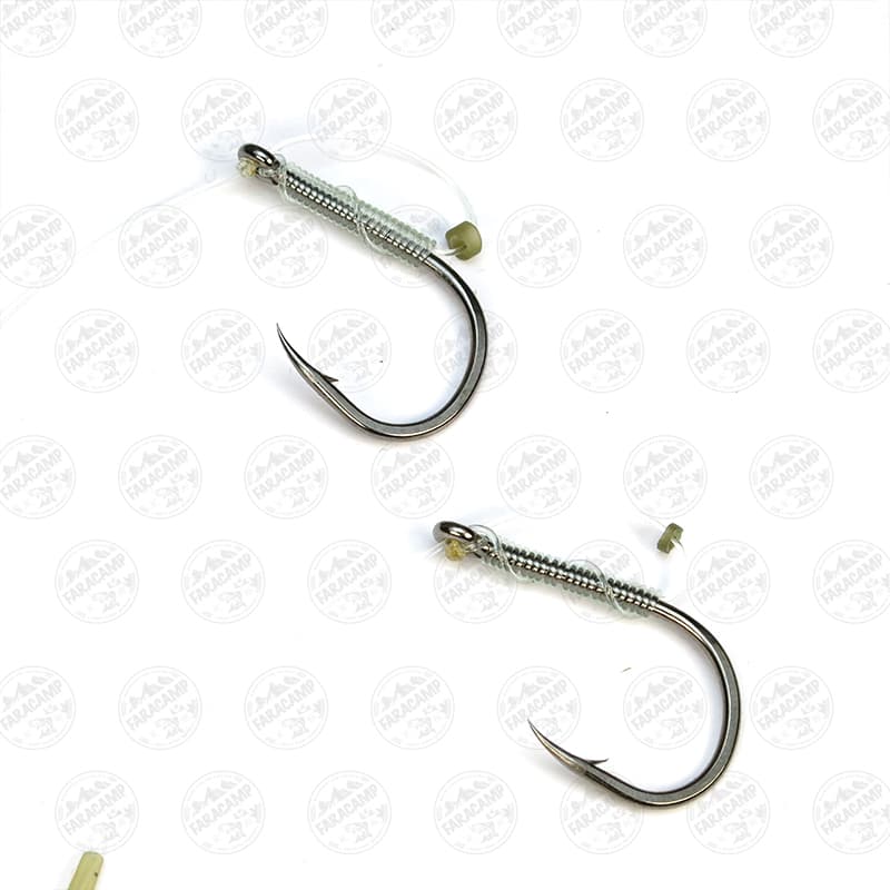ریسه کپوری دی نخ فلوروکربن لومینوس ۱۵ سانتیمتر D-Rig Carp fishing — تصویر ۵