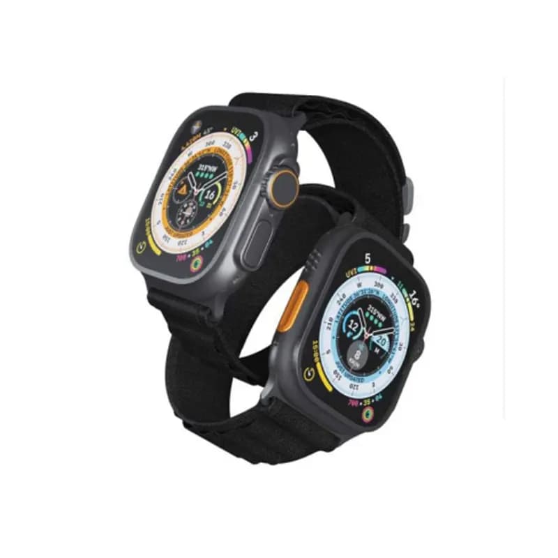 ساعت هوشمند طرح اولترا برند پورودو مدل Porodo Smart Watch Ultra + هدیه کله شارژر 5 وات آیفون — تصویر ۶