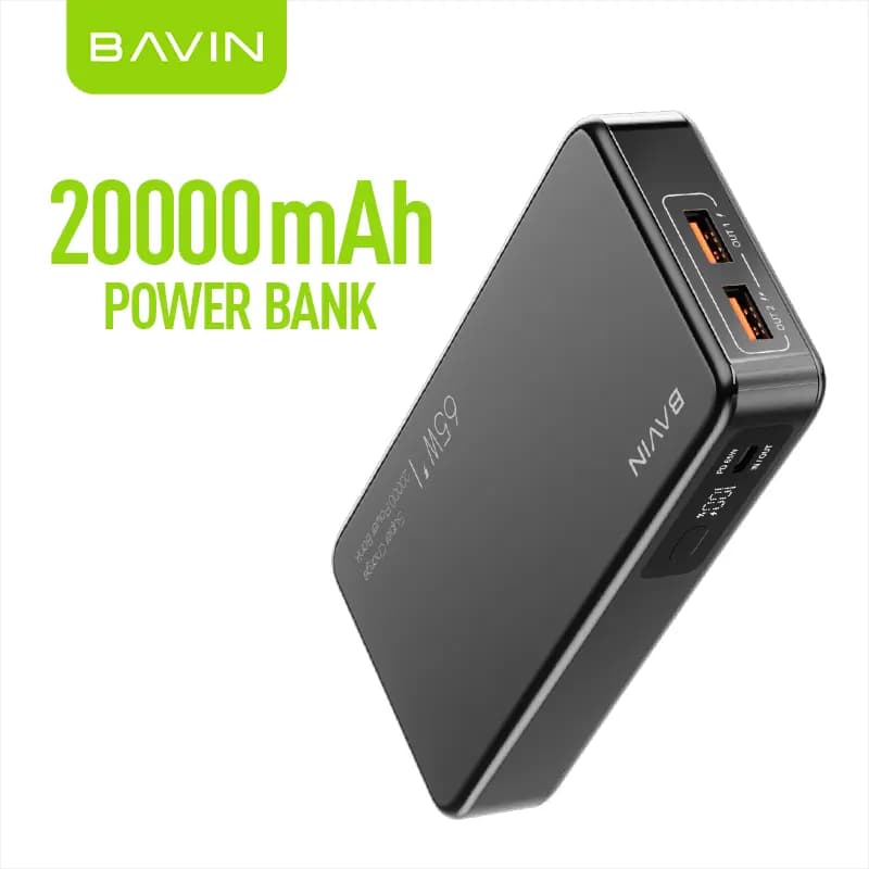 پاور بانک سوپر فست 20000 باوین مدل BAVIN PC036 PD 65W — تصویر ۲