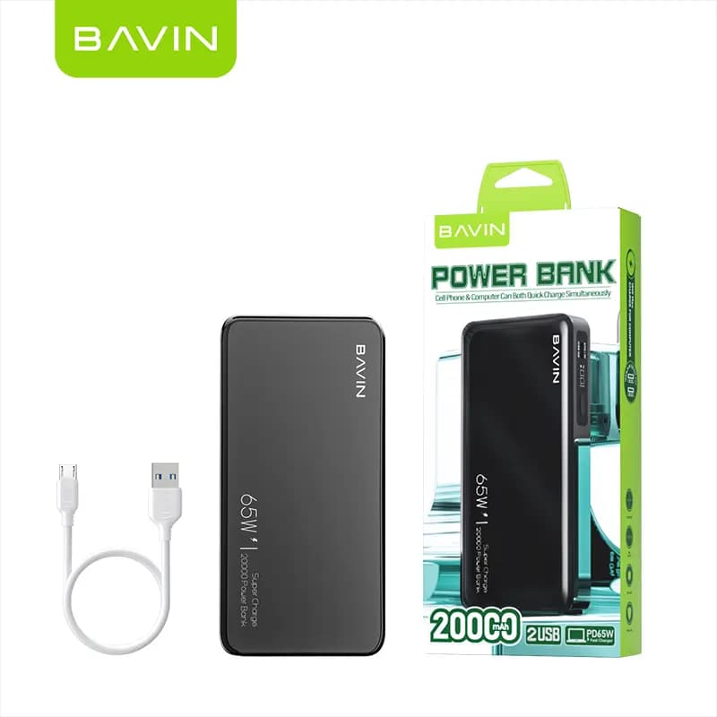 پاور بانک سوپر فست 20000 باوین مدل BAVIN PC036 PD 65W — تصویر ۵
