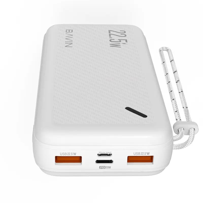 پاور بانک فست شارژ 20000 باوین مدل BAVIN PC031 22.5W — تصویر ۳