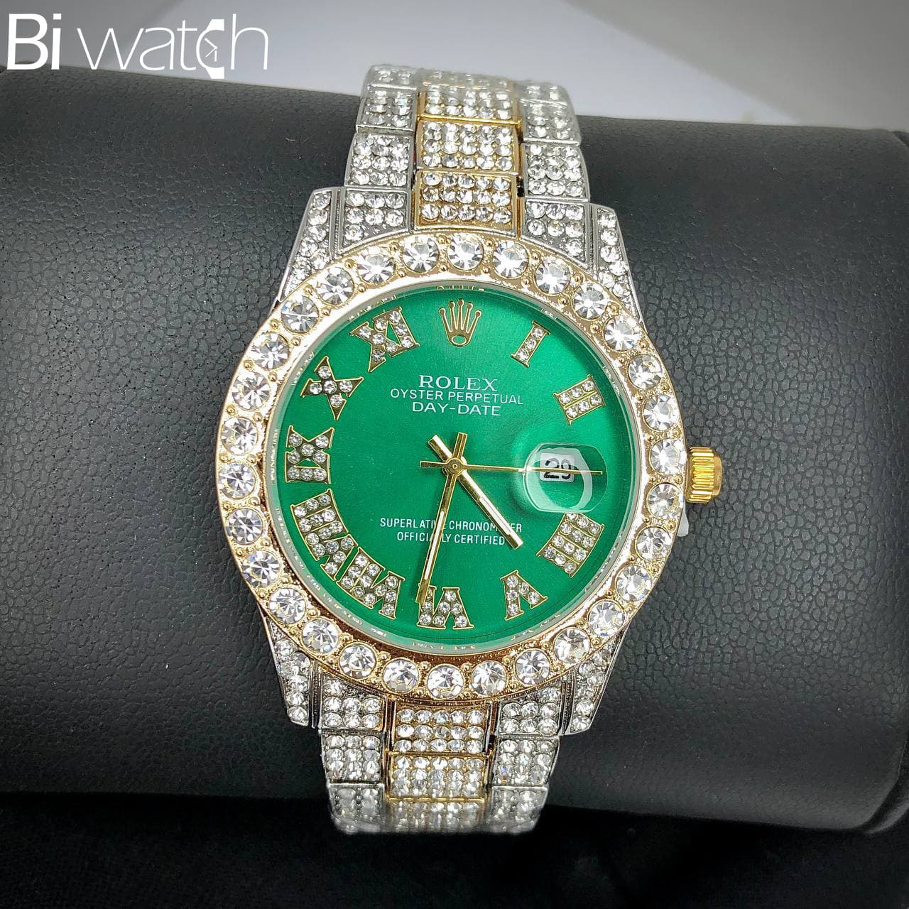 ساعت مچی فول نگین رولکس Rolex Full Diamonds 6773R