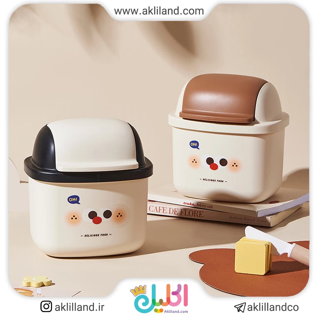 سطل زباله رومیزی دلقک کلاهدار