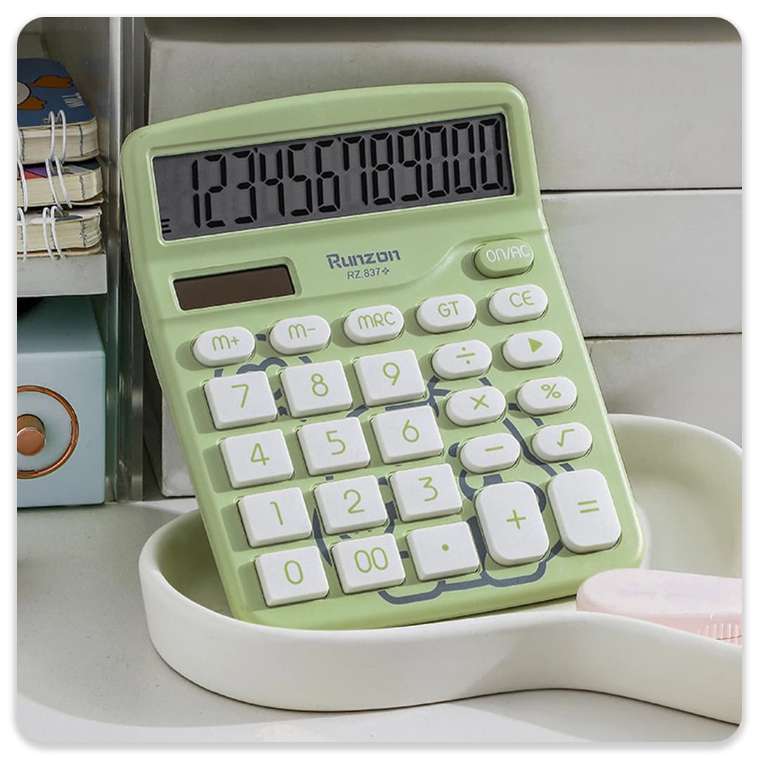 ماشین حساب مدل RZ-837 — تصویر ۳