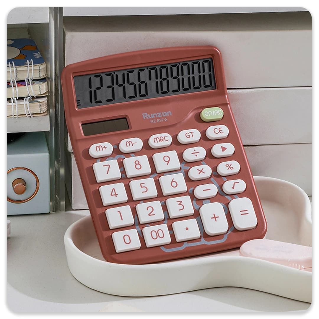 ماشین حساب مدل RZ-837 — تصویر ۲