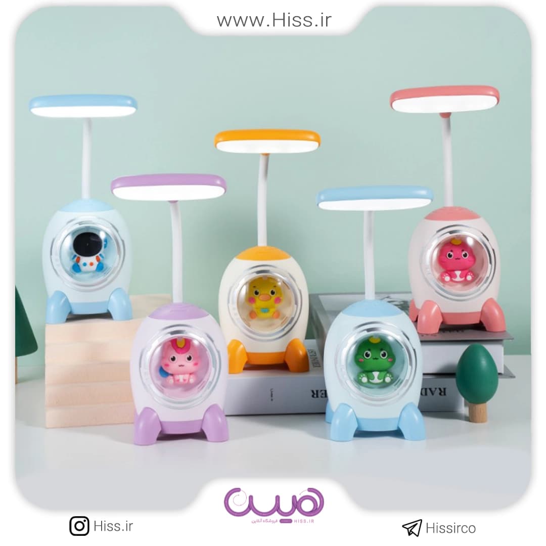 چراغ خواب حیوانات موشکی(رندوم)
