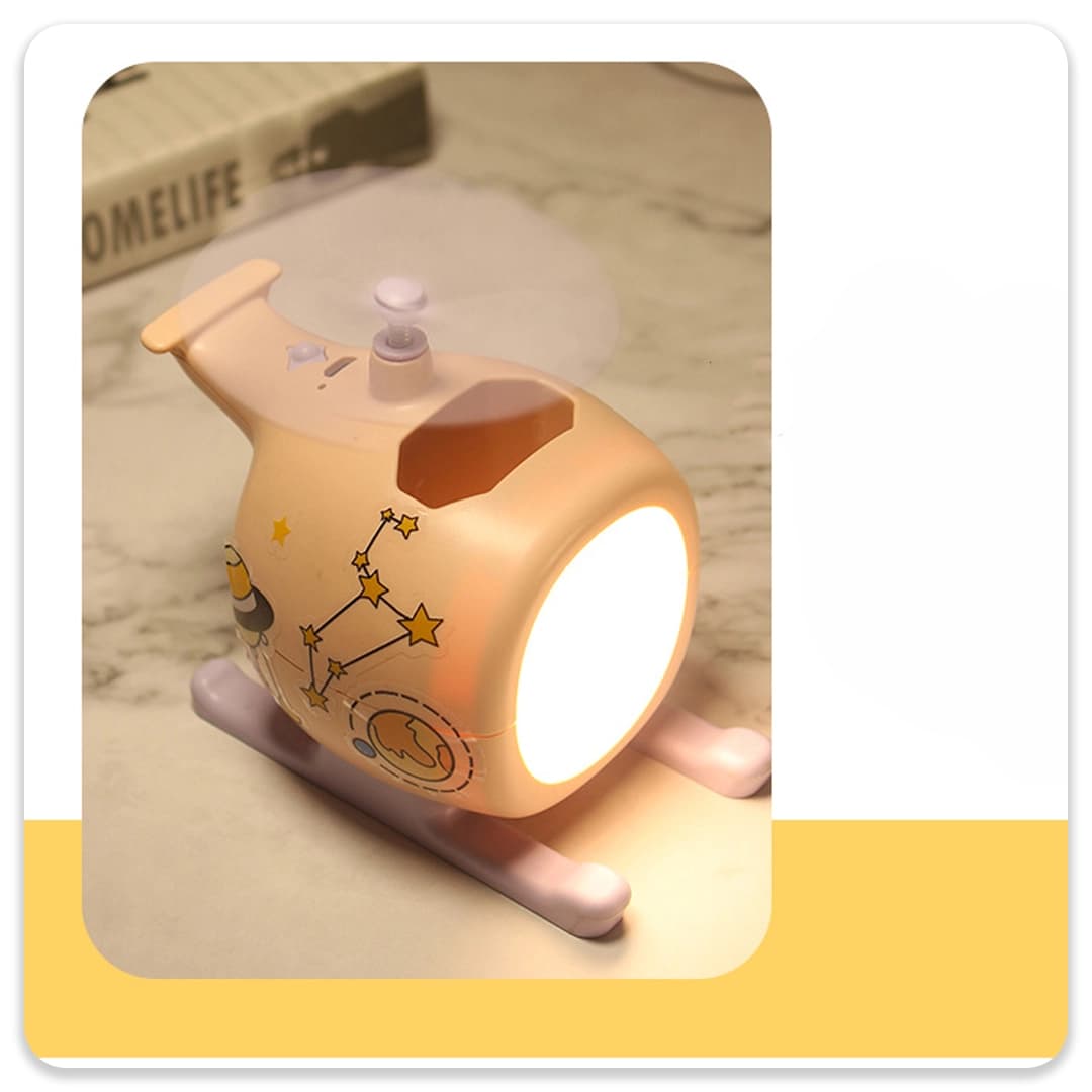 چراغ خواب و جامدادی رومیزی هلیکوپتر(رندوم) — تصویر ۷