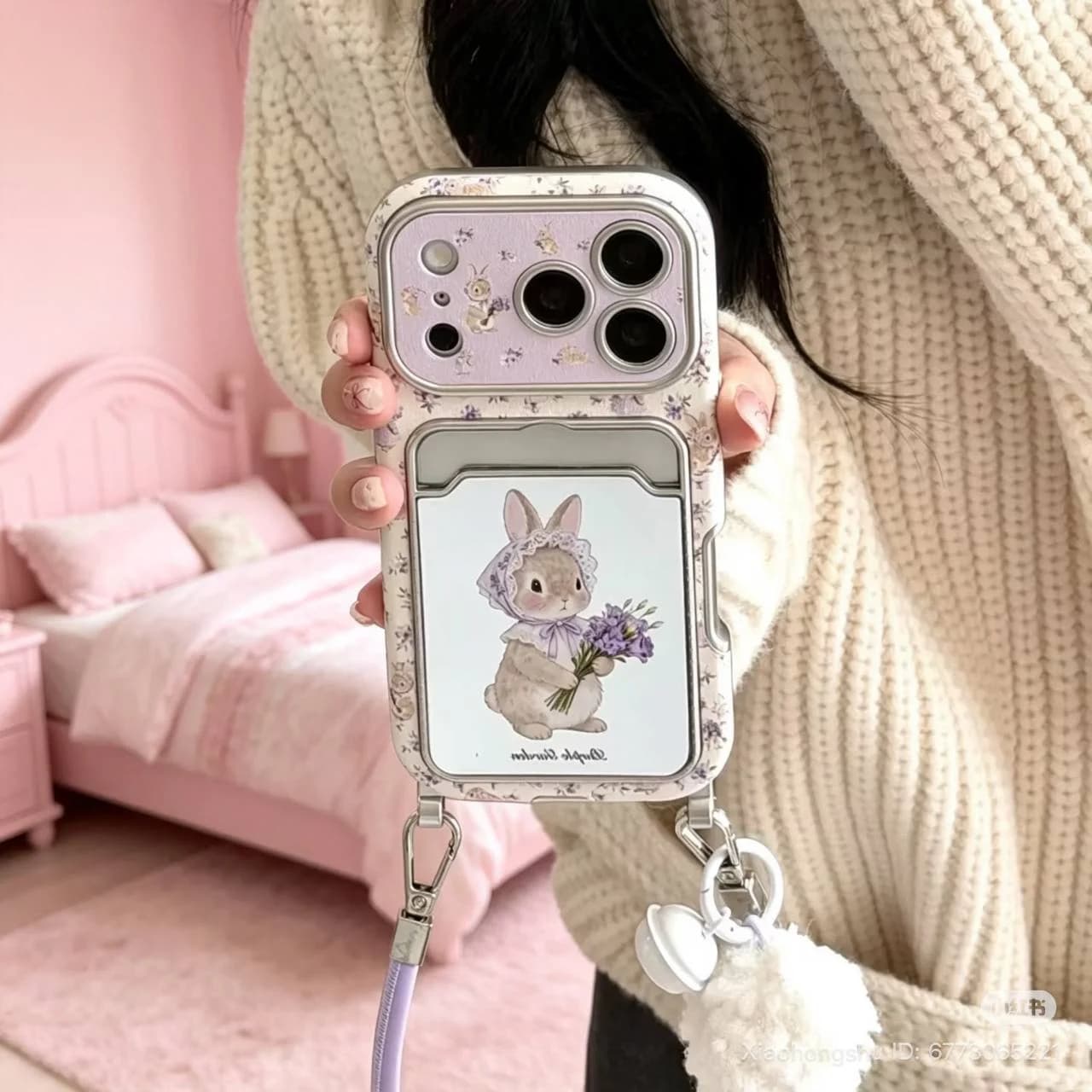 قاب flower rabbit (آیفون)