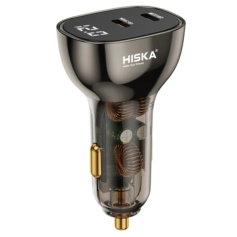 شارژر فندکی فست 95 وات هیسکا مدل HCC-326 — تصویر ۶