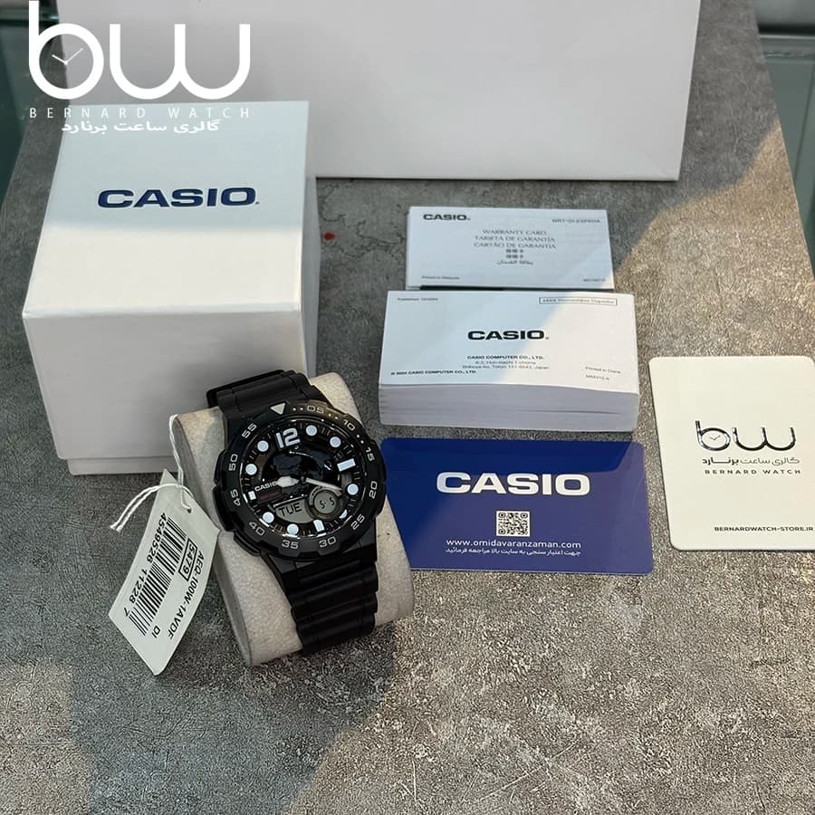 ساعت مچی مردانه کاسیو (AEQ-100W-1A) Casio — تصویر ۸