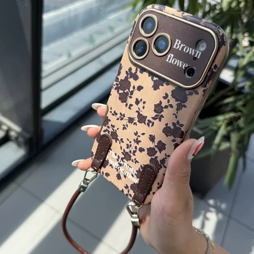 قاب brown flowers (آیفون) — تصویر ۵
