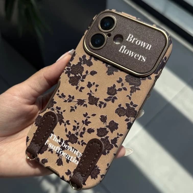 قاب brown flowers (آیفون) — تصویر ۴