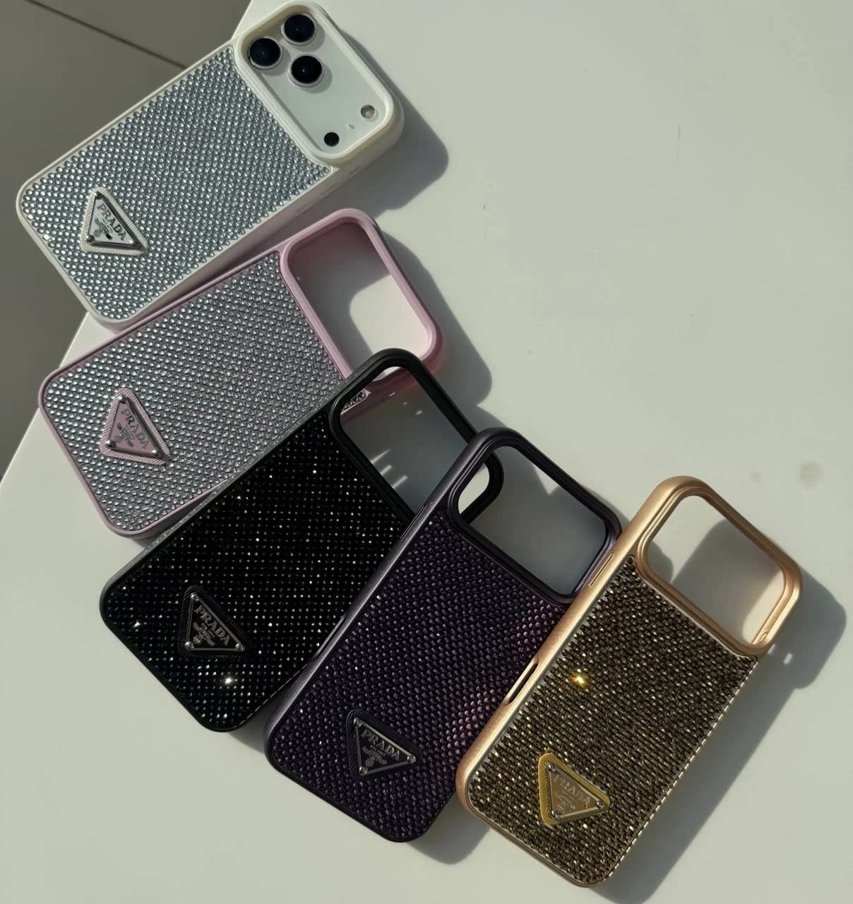 قاب prada color diamonds (آیفون) — تصویر ۲