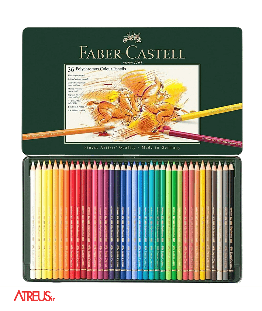 مداد رنگی فابرکاستل 36 faber castell polychromos