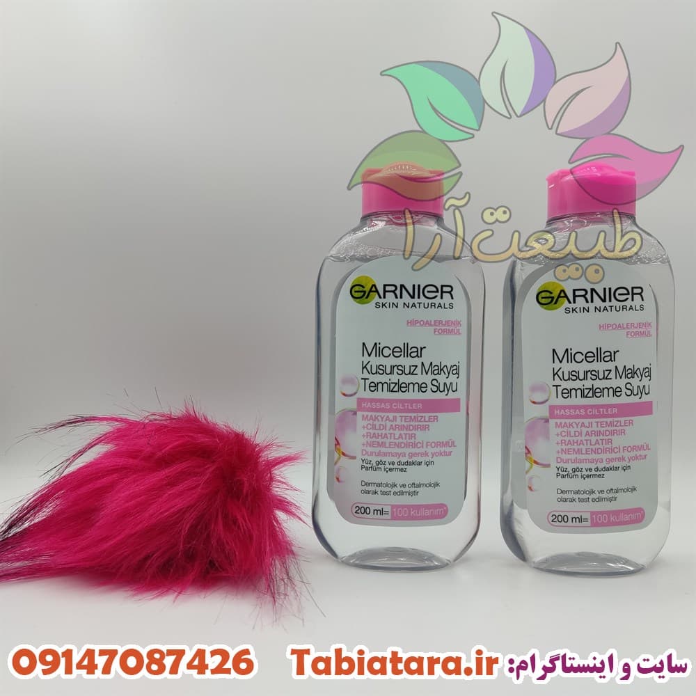 میسلار واتر گارنیر برای پوستهای خشک وحساس