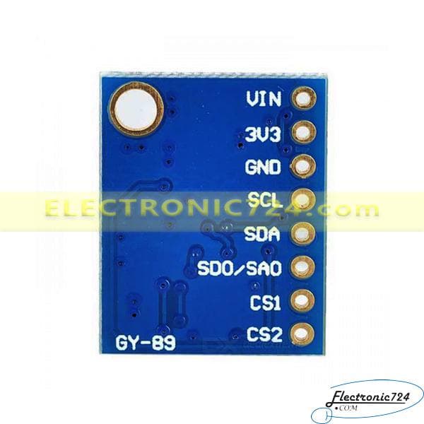 ماژول IMU پیشرفته ده محوره GY-89 — تصویر ۳