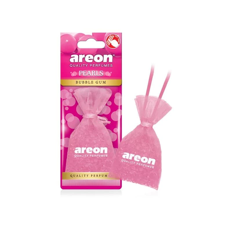 خوشبو کننده خودرو آرئون مدل مروارید Pearls با رایحه آدامس بادکنکی Bubble Gum