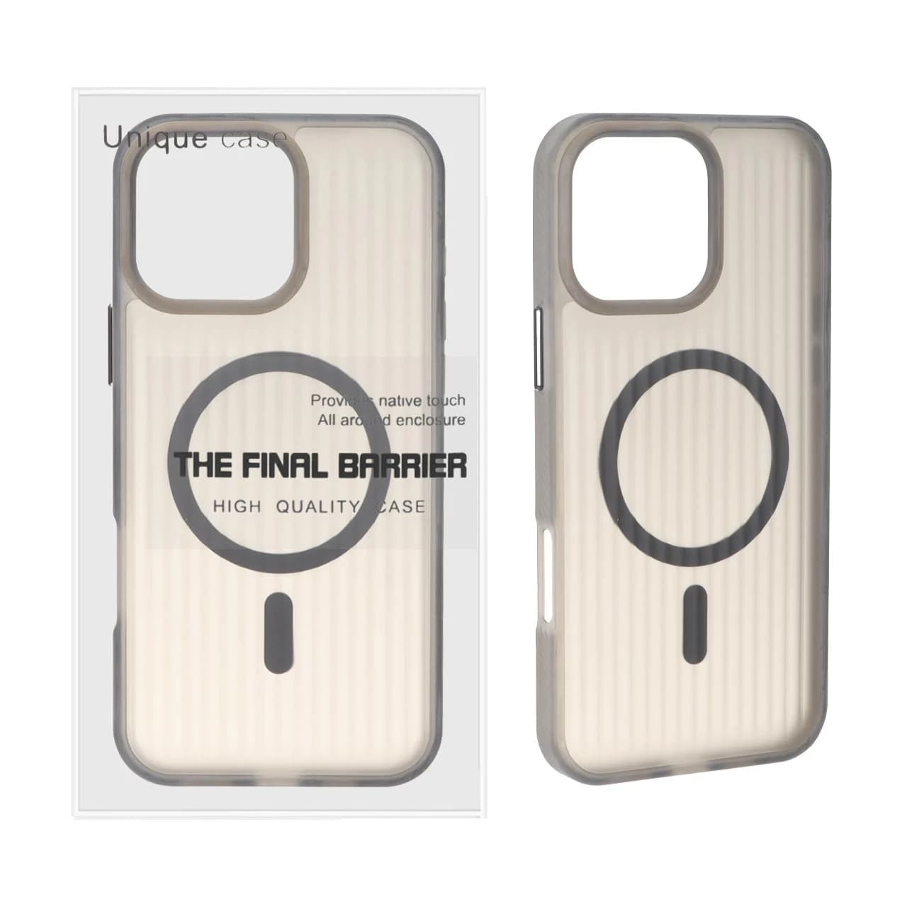 قاب اورجینال Unique Case کرکره ای مات MagSafe مدل Apple iPhone 16 Pro Max — تصویر ۳