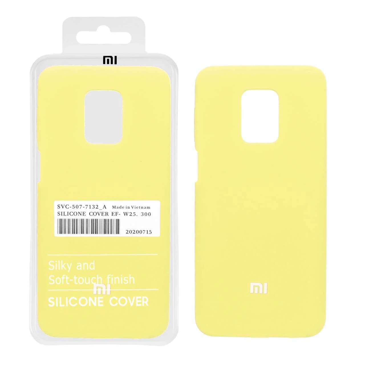 قاب سیلیکونی پاک کنی اورجینال درجه یک Xiaomi Redmi Note 9S / Redmi Note 9 Pro/ Redmi Note 9 Pro Max / Poco M2 Pro