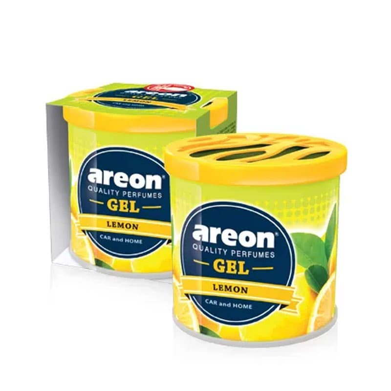 خوشبو کننده خودرو آرئون مدل Ken ژله ای با رایحه لیمو Lemon