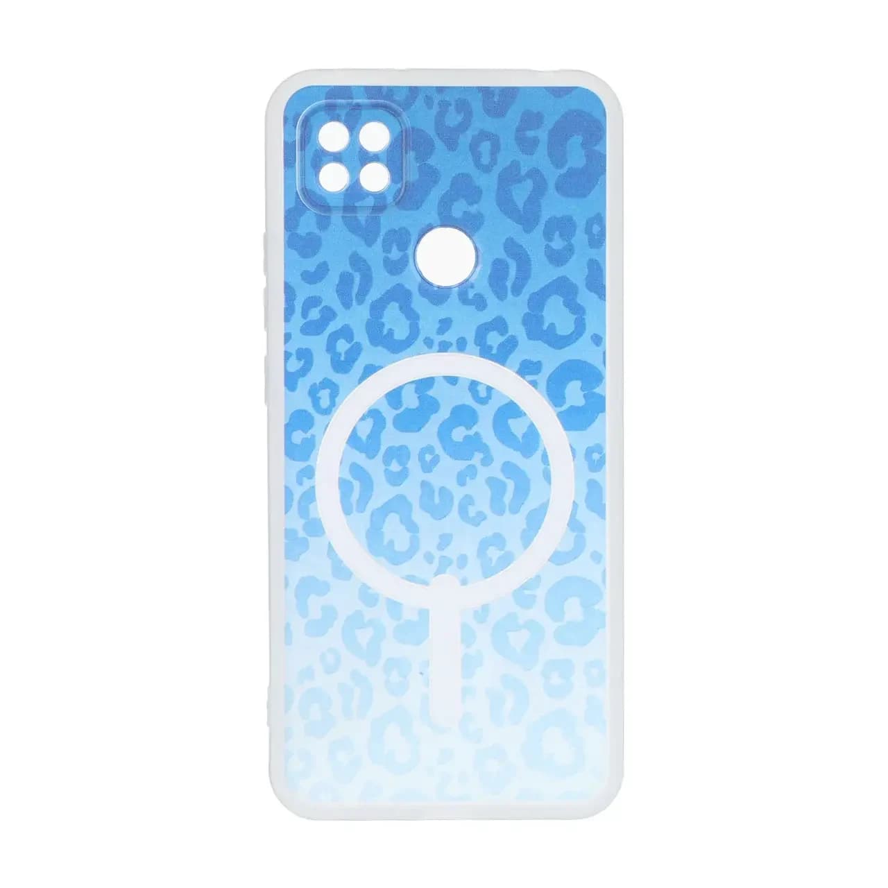 قاب ژله ای پلنگی طرح مگ سیف دور مات محافظ لنزدار Xiaomi Redmi 10A / Redmi 9C / Poco C31 — تصویر ۳