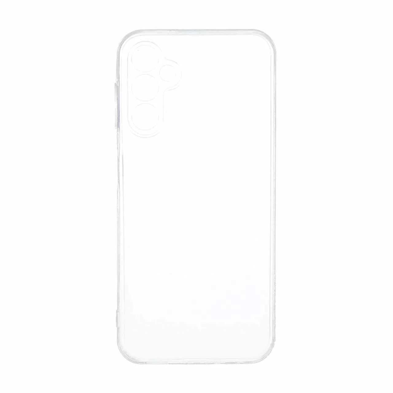 قاب ژله ای شفاف مستطیلی طرح مگ سیف محافظ لنزدار Samsung Galaxy A14 — تصویر ۳