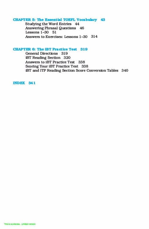 کتاب Barrons Writing For The TOEFL IBT 6th — تصویر ۳