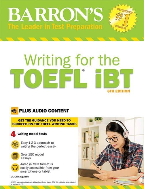 کتاب Barrons Writing For The TOEFL IBT 6th