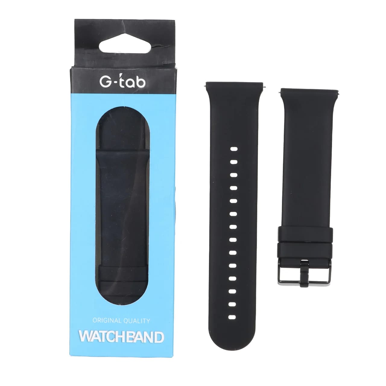 بند ساعت G-TAB سیلیکونی سگک دار مدل GS8 سایز 26 میلیمتری
