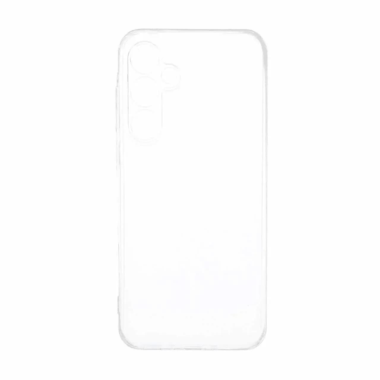 قاب ژله ای شفاف مستطیلی طرح مگ سیف محافظ لنزدار Samsung Galaxy A35 — تصویر ۳