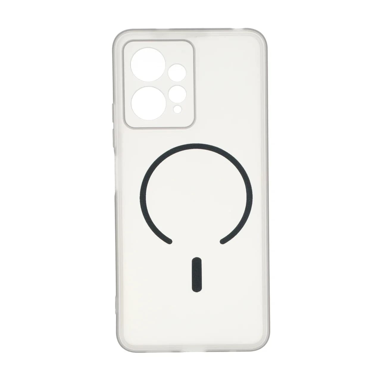 قاب ژله ای مات طرح مگ سیف Power محافظ لنزدار Xiaomi Redmi Note 12 4G