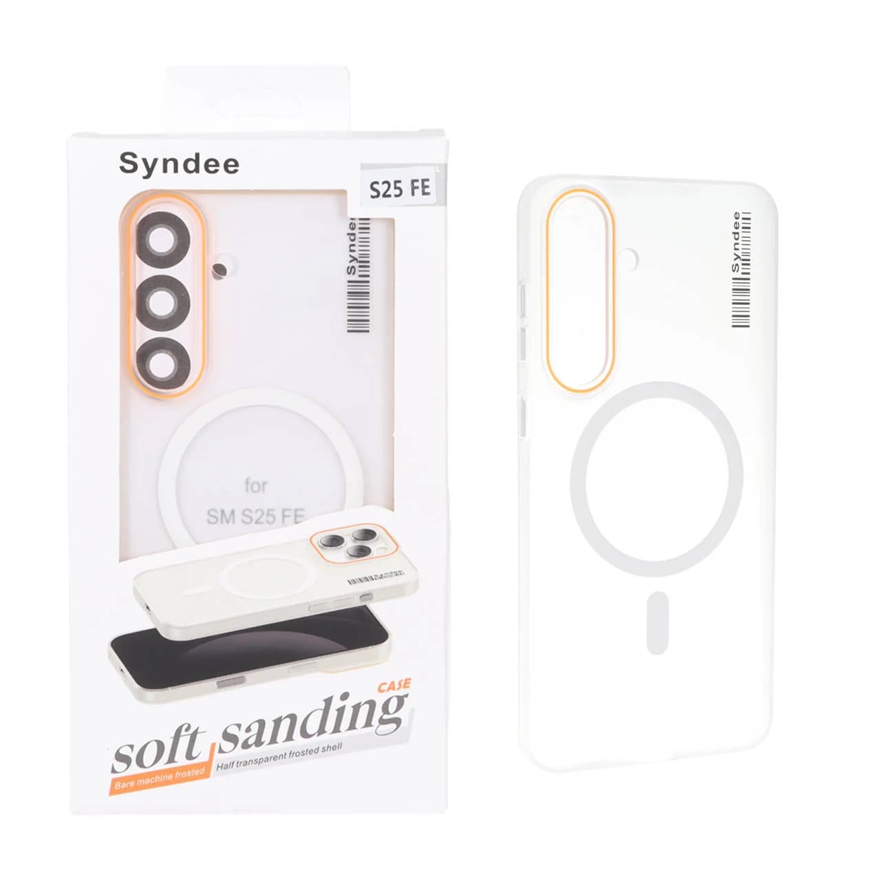 قاب اورجینال Syndee پشت مات MagSafe مدل Samsung Galaxy S25 FE
