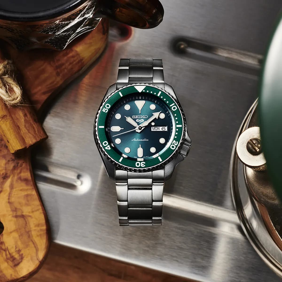 ساعت مچی seiko سیکو مدل SRPD61K1 — تصویر ۱۱