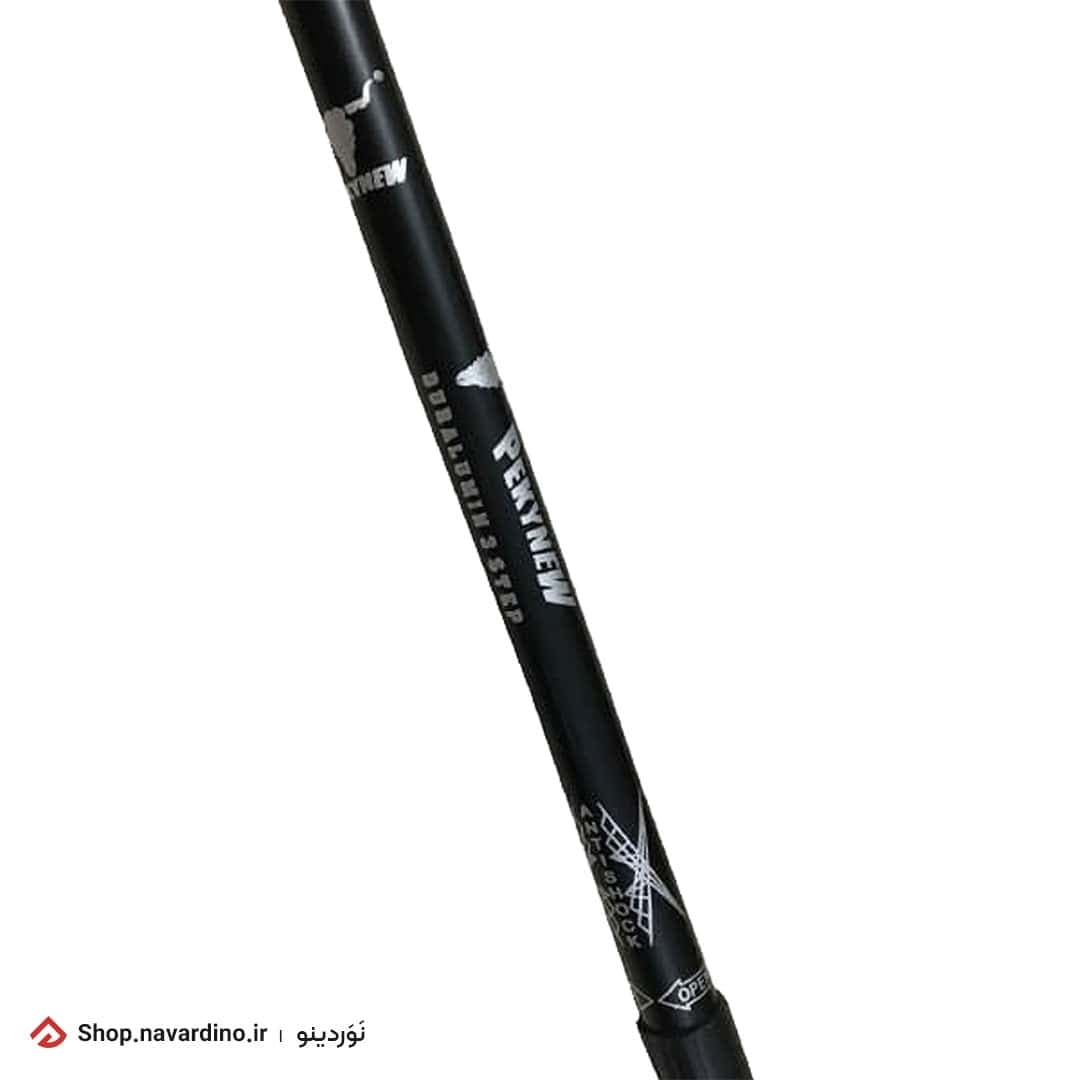 باتوم کوهنوردی پیچی کله گاوی آنتی شوک دار – Pekynew Antishock — تصویر ۳