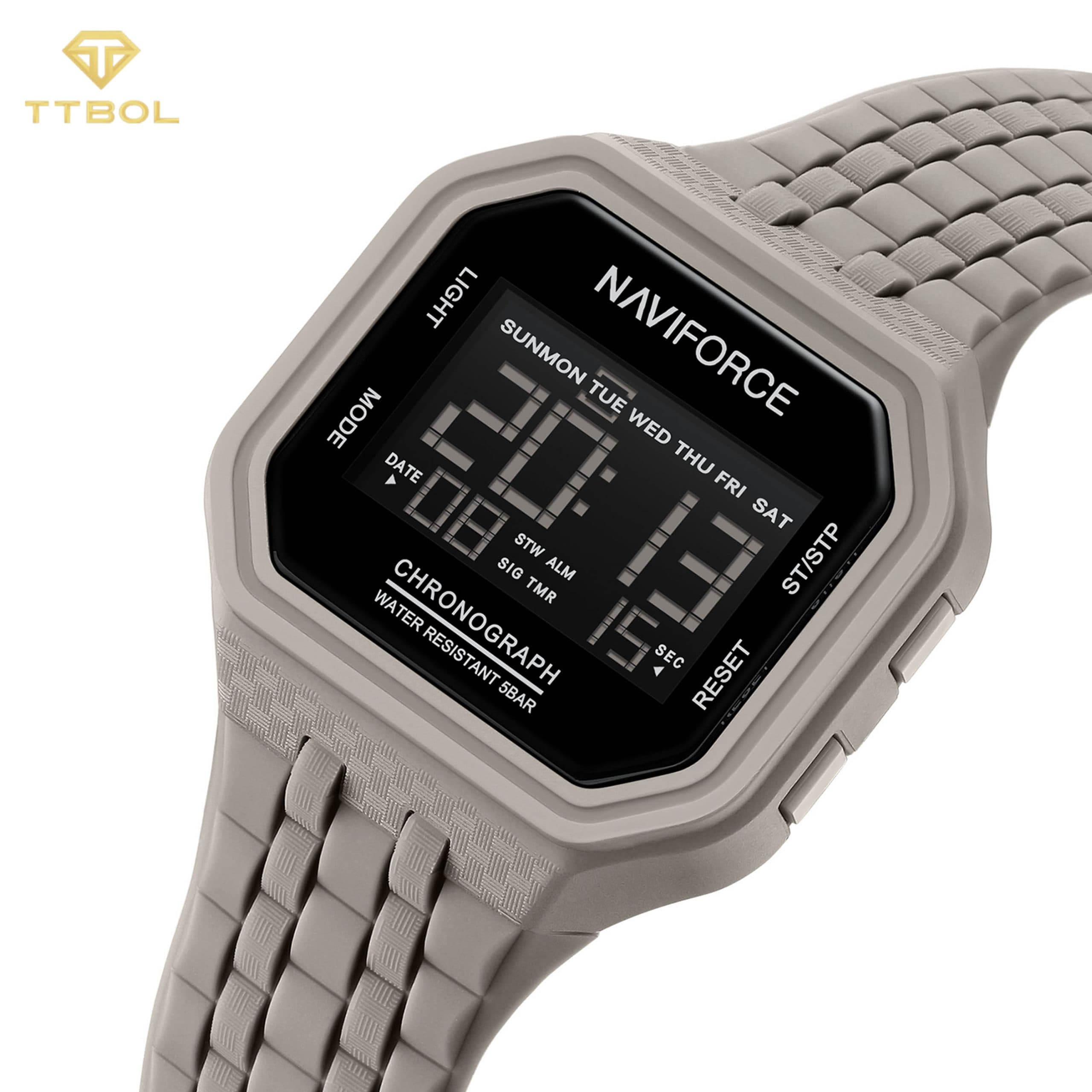 ساعت مچی مردانه ناوی فورس NAVIFORCE NF7116 T.GY/T.GY — تصویر ۹