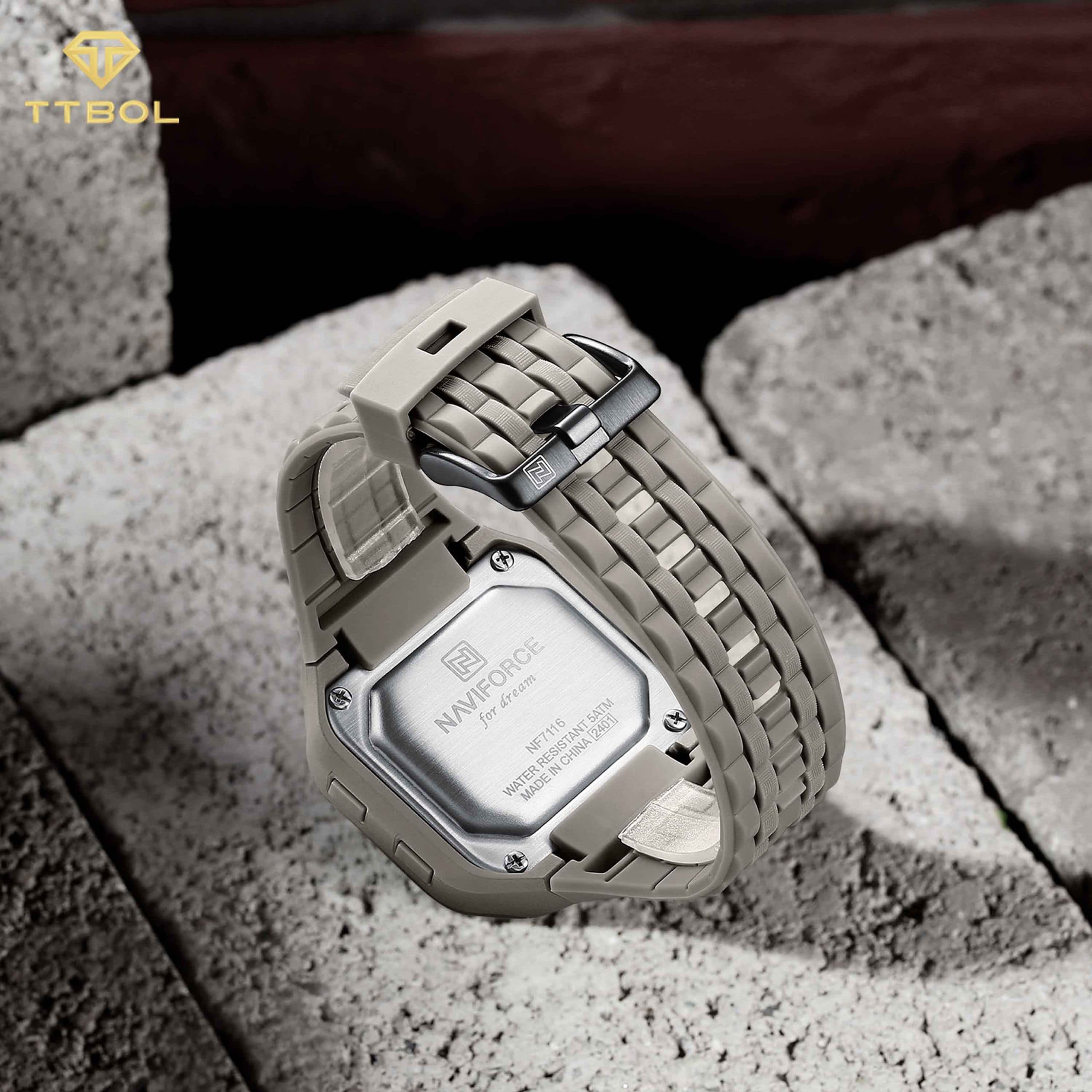 ساعت مچی مردانه ناوی فورس NAVIFORCE NF7116 T.GY/T.GY — تصویر ۵