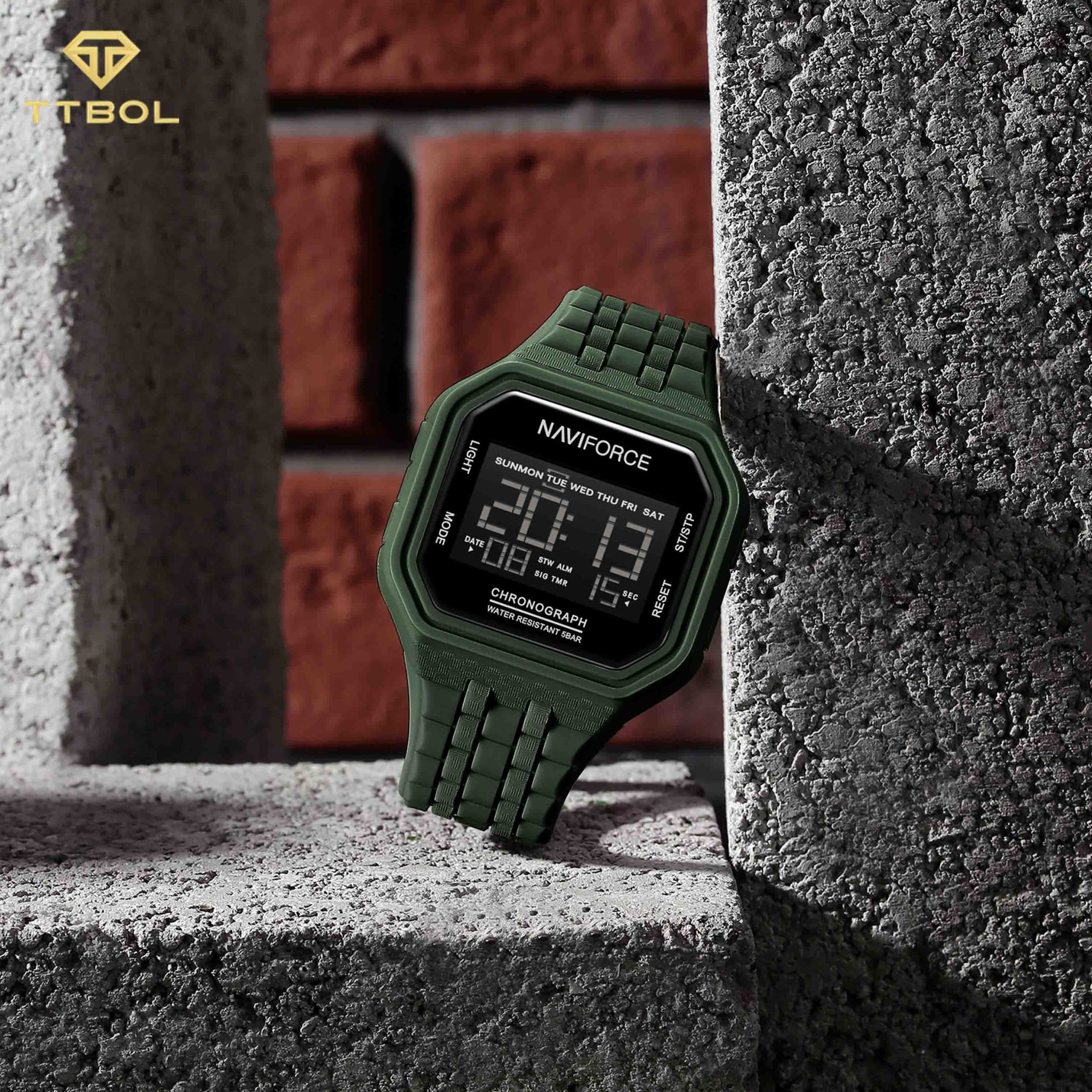 ساعت مچی مردانه ناوی فورس NAVIFORCE NF7116 GN/GN — تصویر ۴