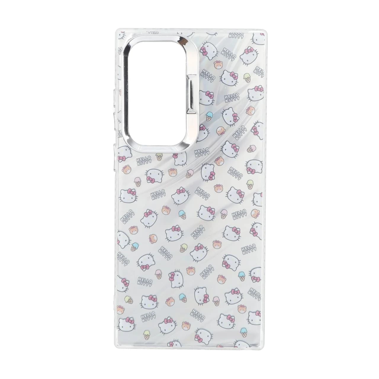 قاب Pucker هفت رنگ دور ژله ای مات لنز کروم Samsung Galaxy S23 Ultra — تصویر ۲