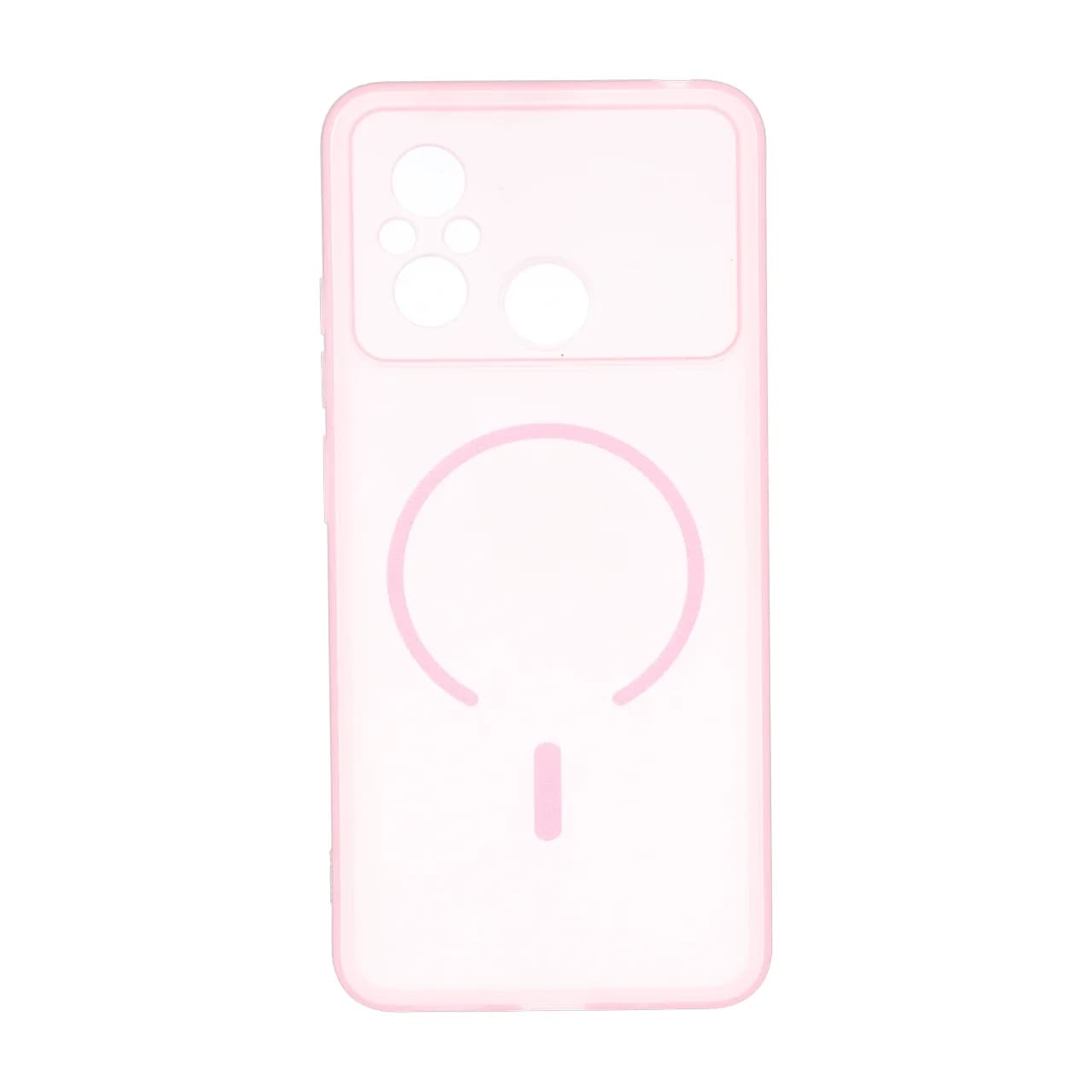 قاب ژله ای مات طرح مگ سیف Power محافظ لنزدار Xiaomi Redmi 12C / Redmi 11A / Poco C55 — تصویر ۲