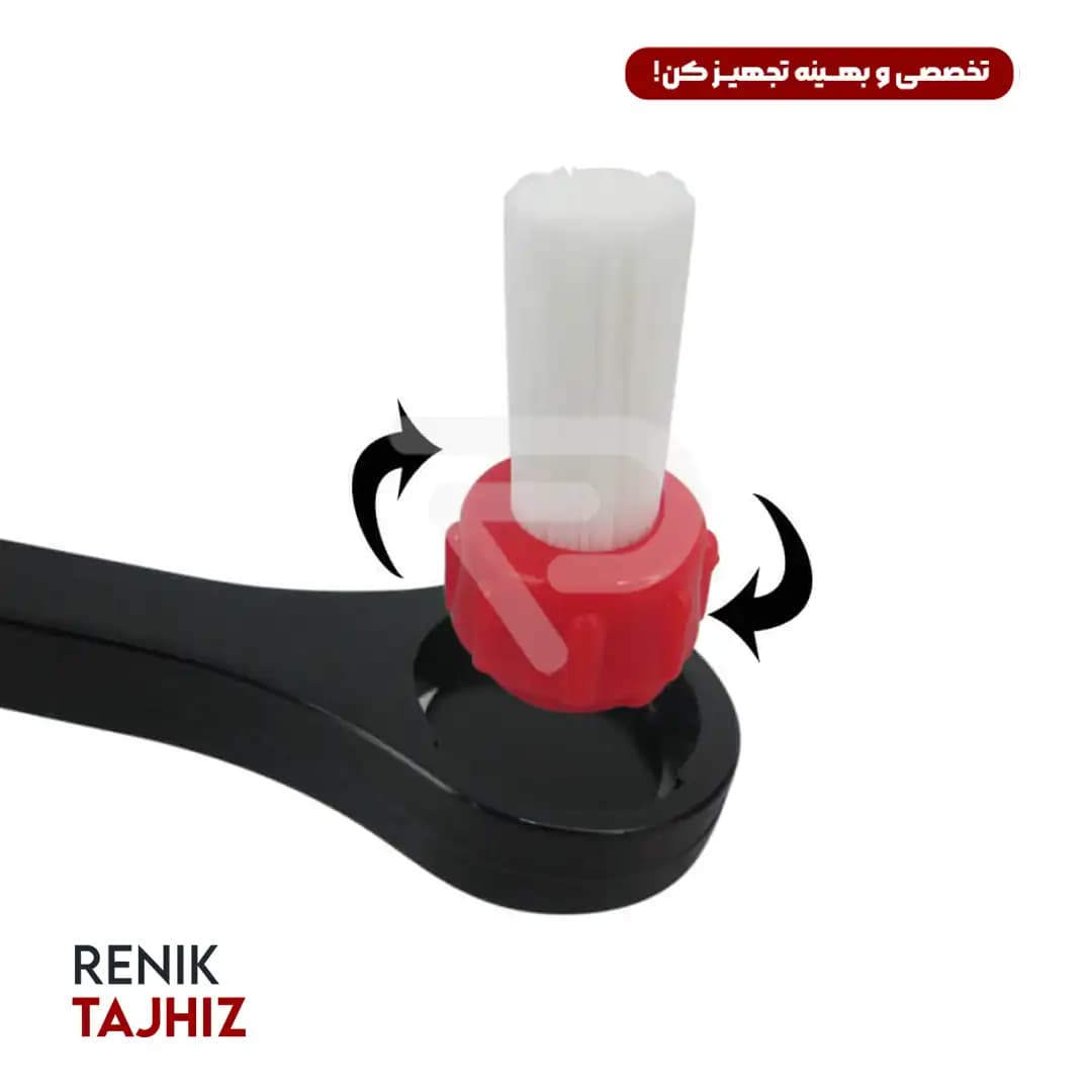 برس تمیز کننده دستگاه اسپرسو ساز بارویل (BARWELL) — تصویر ۳