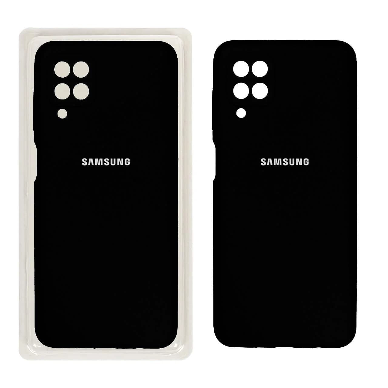 قاب سیلیکونی پاک کنی محافظ لنزدار اورجینال Samsung A12/M12/F12