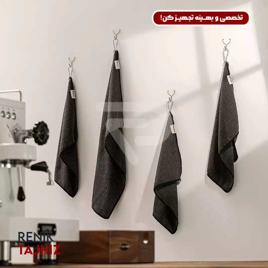 دستمال باریستا هنگر دار بمبر (BOMBER) مدل CT5304B — تصویر ۲
