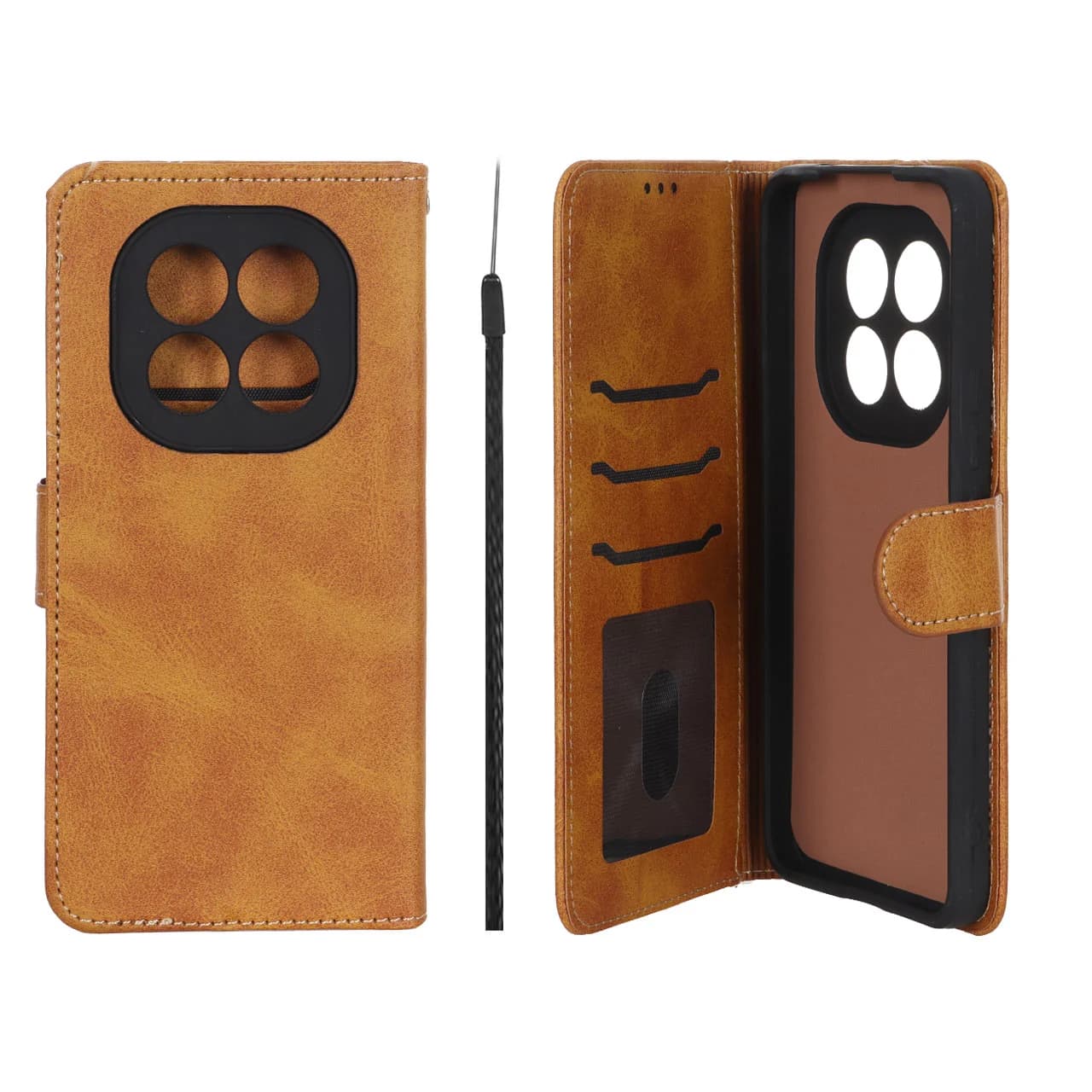 کیف موبایل مگنتی Crystal داخل مخمل Xiaomi Redmi Note 15 Pro 4G — تصویر ۳