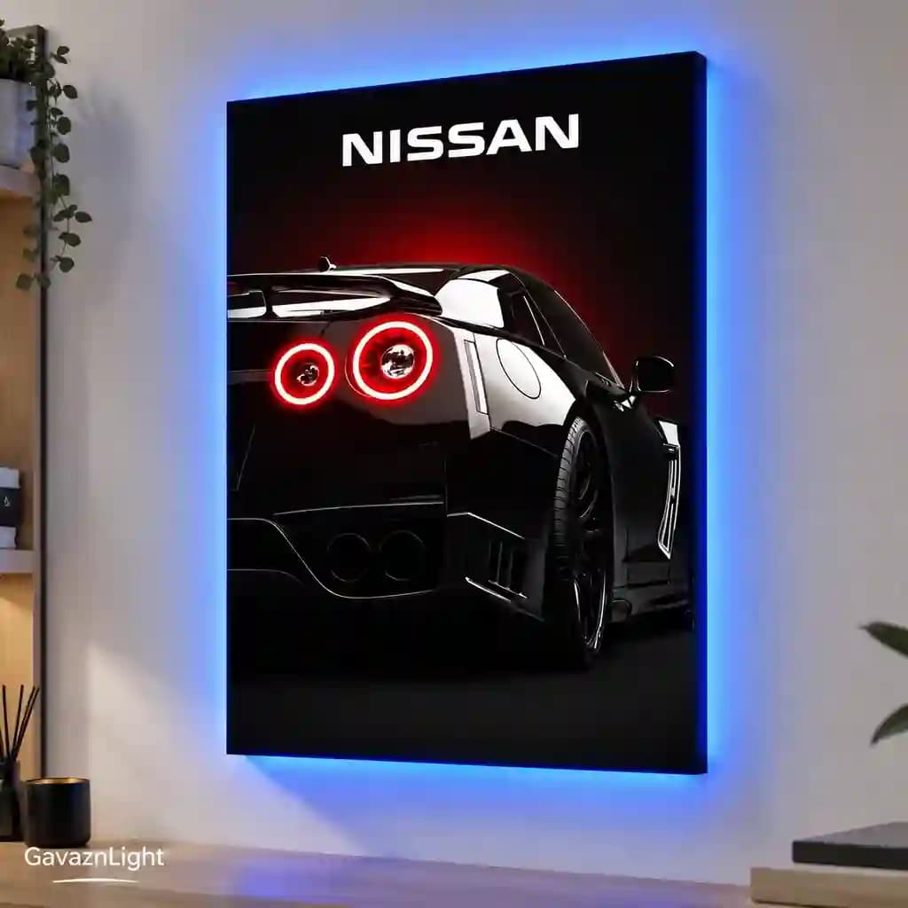 تابلو فتو نئون gtr