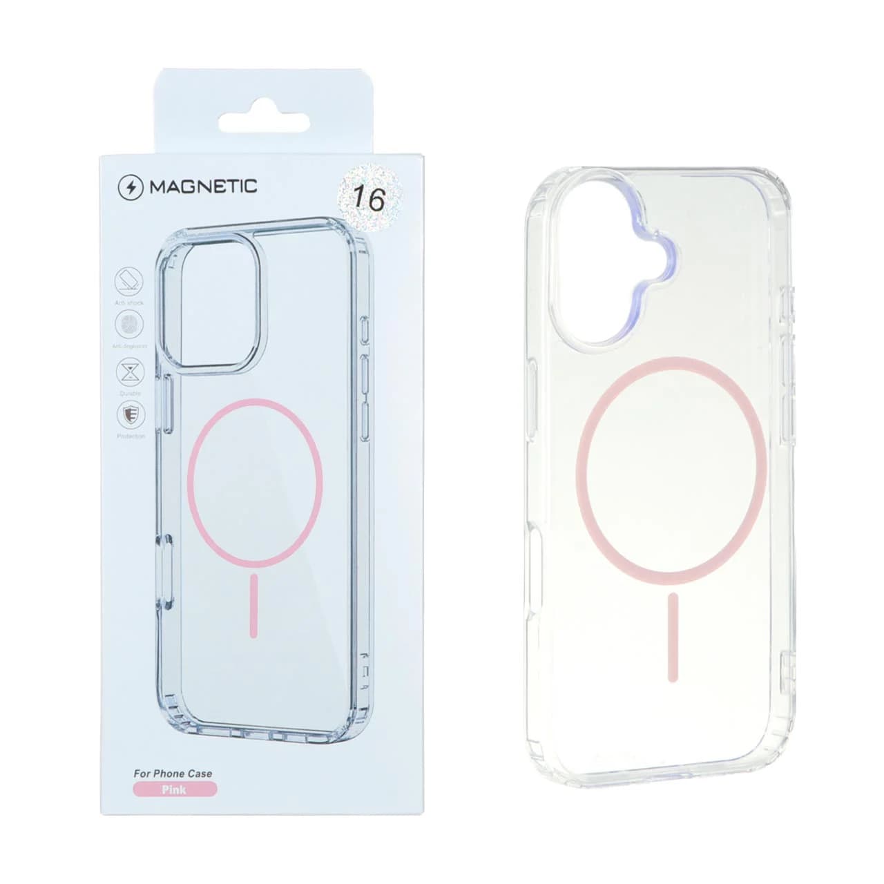 قاب اورجینال Magnetic دور ژله ای MagSafe مدل Apple iPhone 16 — تصویر ۲