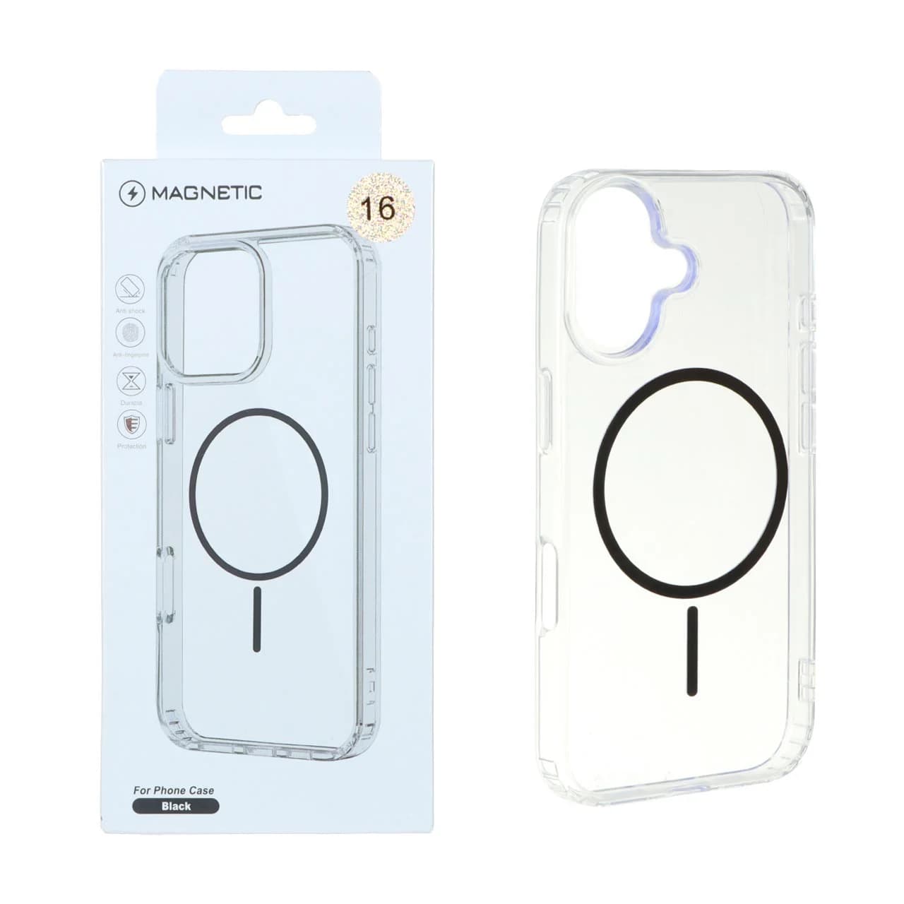 قاب اورجینال Magnetic دور ژله ای MagSafe مدل Apple iPhone 16