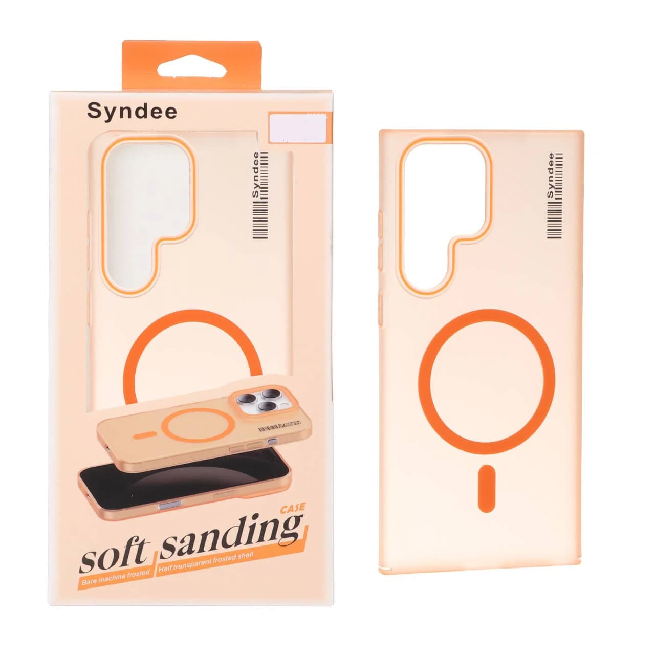 قاب اورجینال Syndee پشت مات MagSafe مدل Samsung Galaxy S23 Ultra