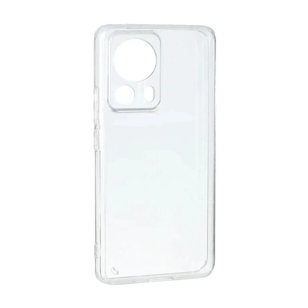قاب پشت سخت شفاف دور ژله ای محافظ لنزدار Xiaomi Mi 13 Lite